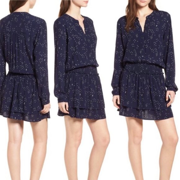 Rails Dresses & Skirts - Rails Juliette Galaxy Stars Dress in Navy